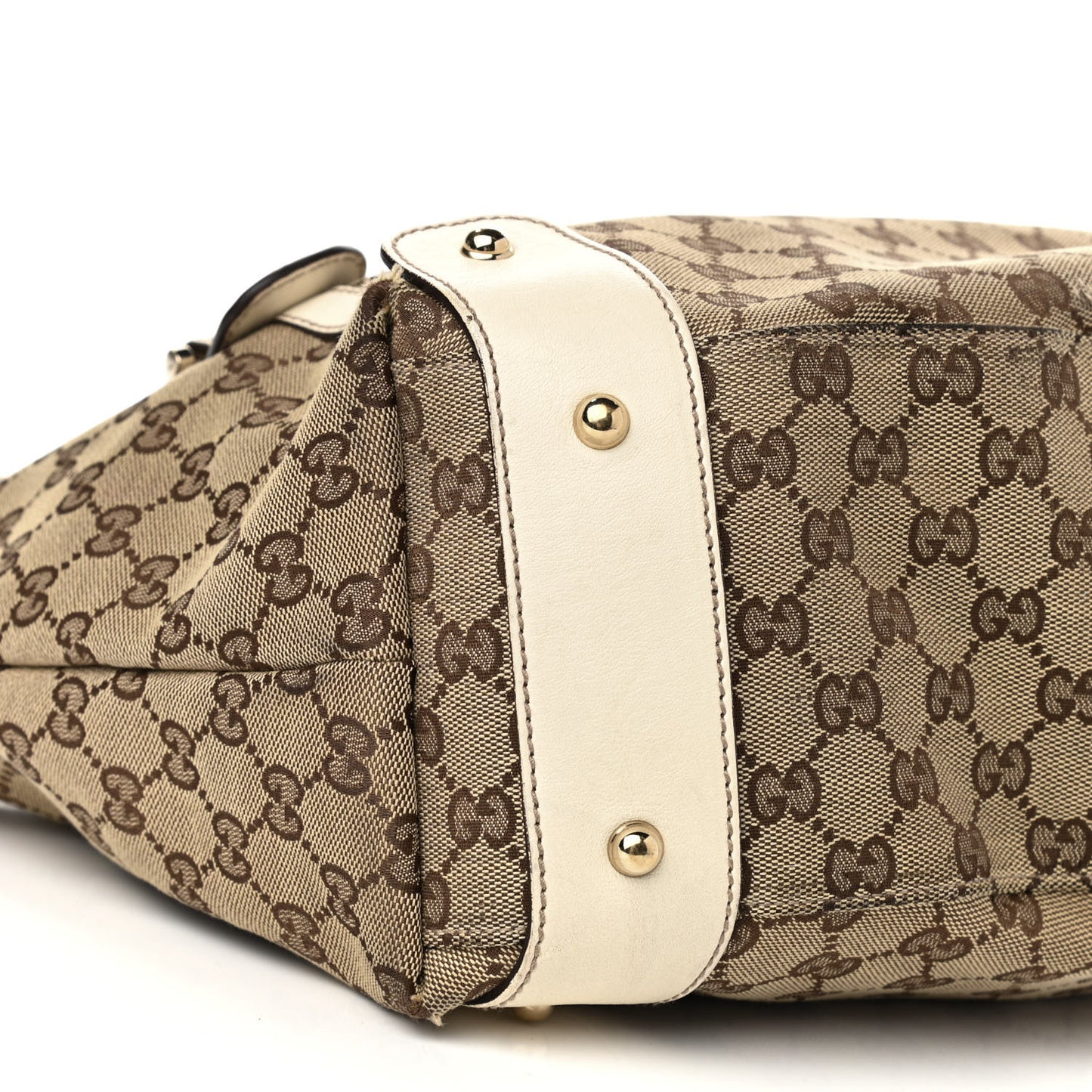 Monogram Medium Pelham Shoulder Bag Off White