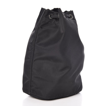 Prada Nylon Vela Drawstring Pouch Black 3 of 11