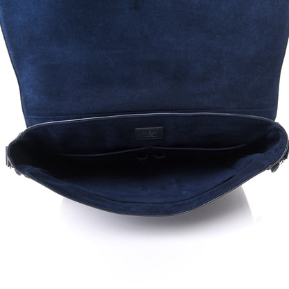 Louis Vuitton Epi Christopher Messenger Navy Stripes 5 of 15