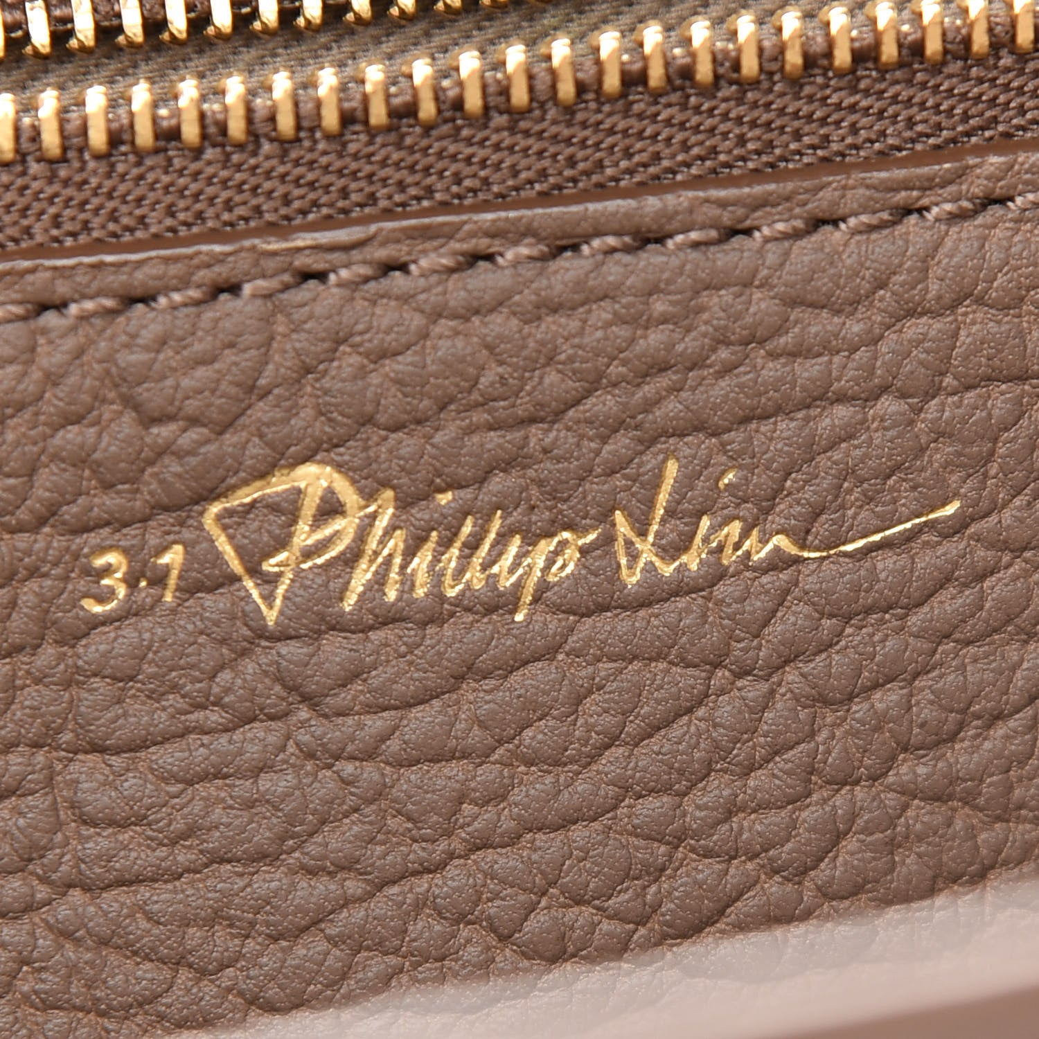 3.1 Phillip Lim Textured Calfskin Medium Pashli Satchel Taupe 6 of 8