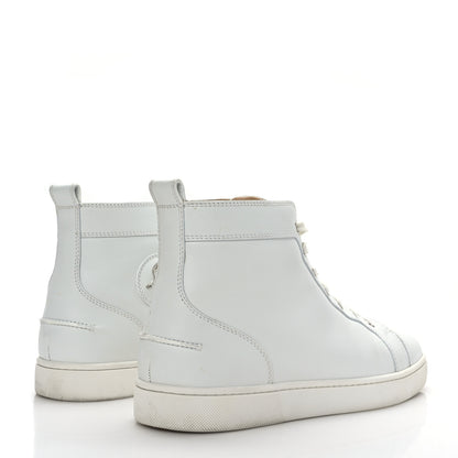 Christian Louboutin Calfskin Mens Louis Flat Sneakers 44.5 White 4 of 10
