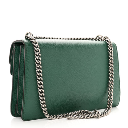 Gucci Pebbled Calfskin Small Dionysus Shoulder Bag Emerald 3 of 11