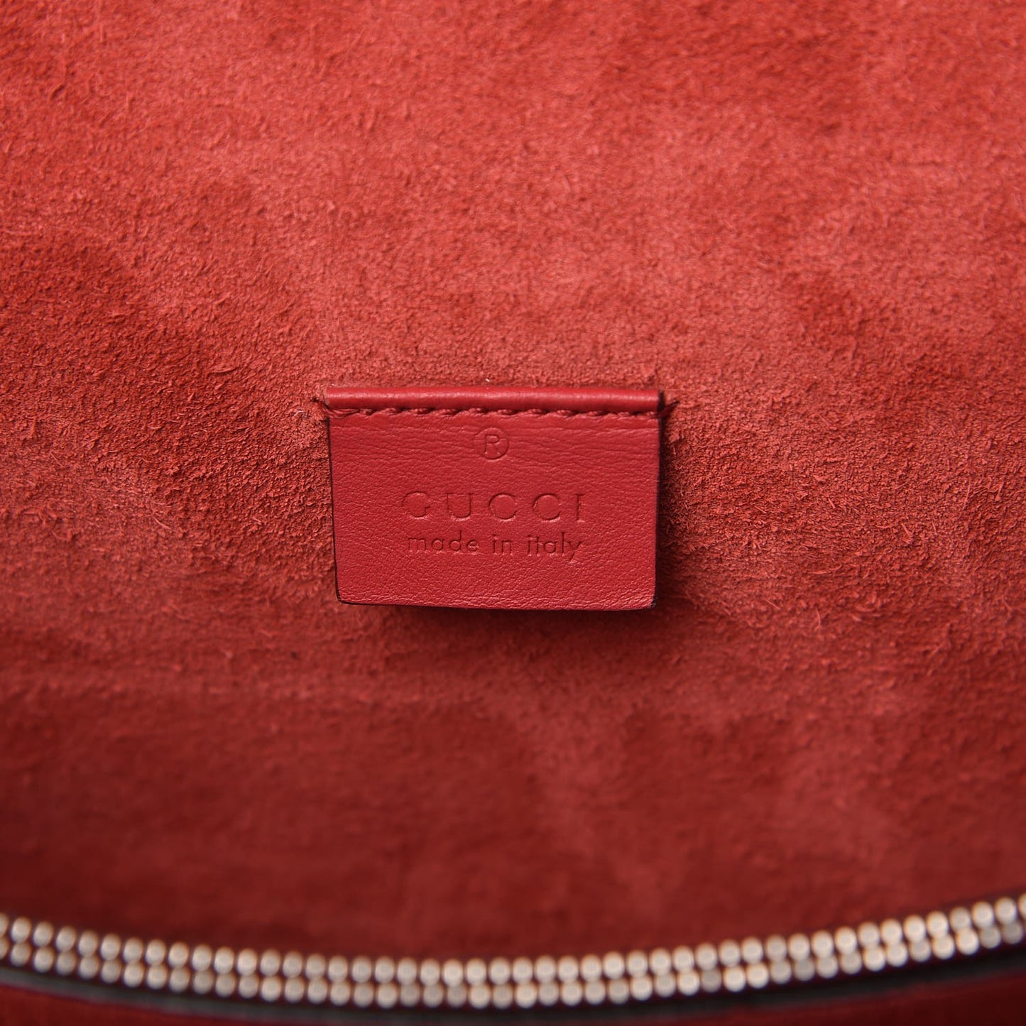 GG Supreme Monogram Small Dionysus Shoulder Bag Red