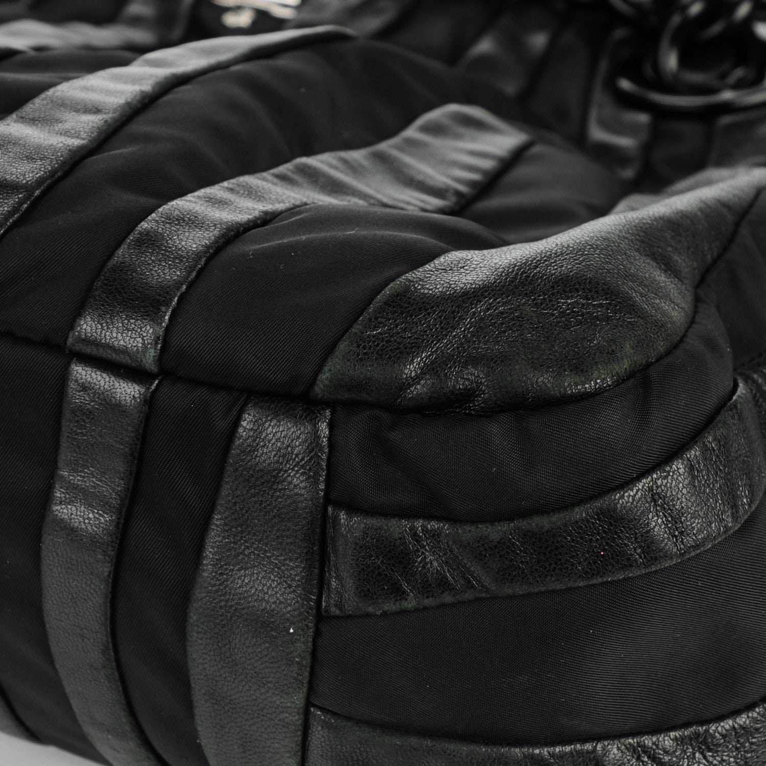 Prada Tessuto Nappa Mordore Tote Nero Black 9 of 9