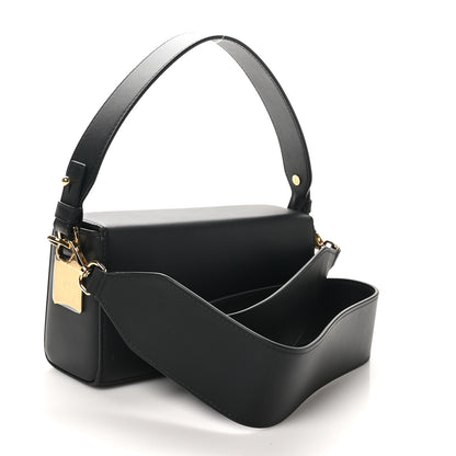 Lanvin Calfskin Logo Nano Pencil Bag Black 3 of 9