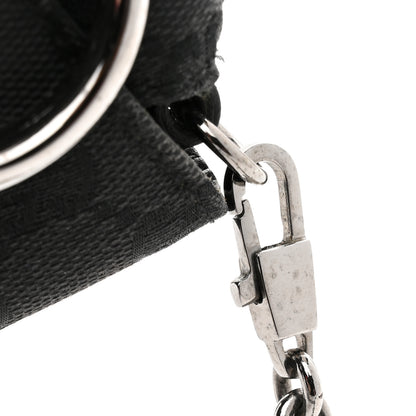 Gucci Monogram Horsebit Chain Clutch Black 13 of 13