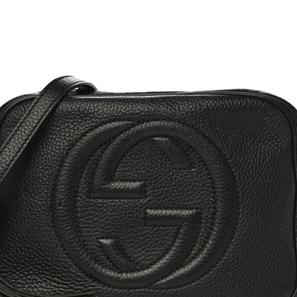 Gucci Pebbled Calfskin Small Soho Disco Bag Black 13 of 15