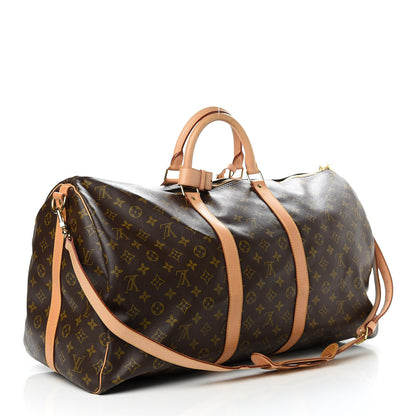 Louis Vuitton Monogram Keepall Bandouliere 55 4 of 13