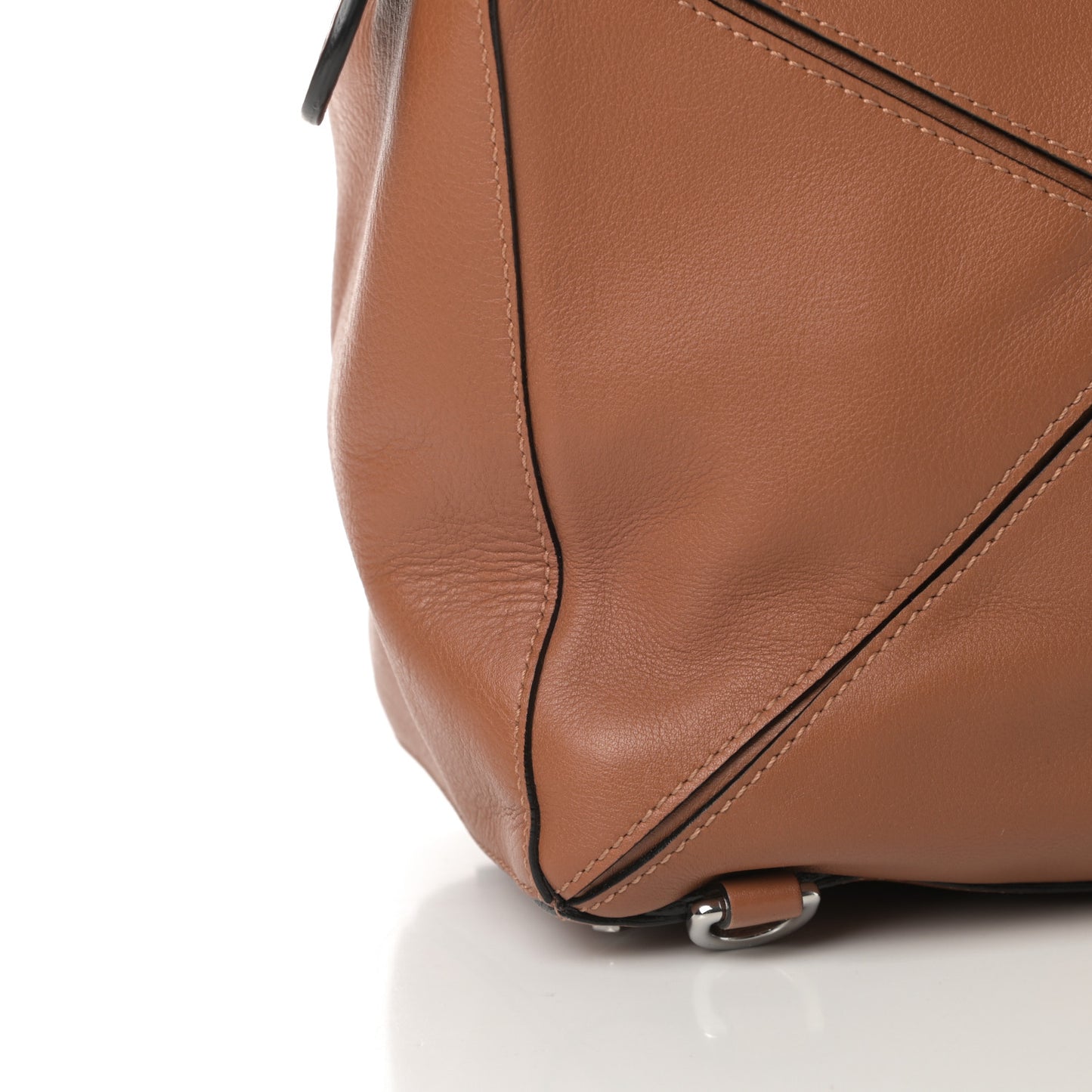 Calfskin Medium Puzzle Bag Tan