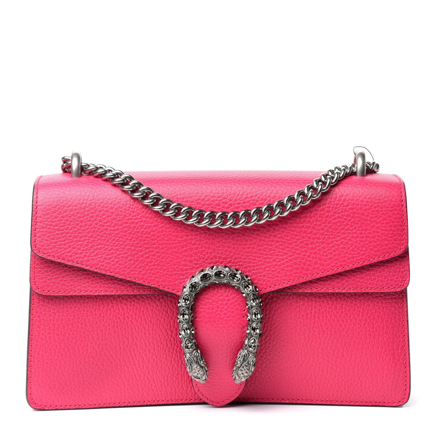 Dollar Calfskin Small Dionysus Shoulder Bag Box Pink