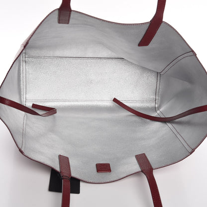 MCM Grained Calfskin Medium Reversible Wandel Tote Ruby 9 of 10