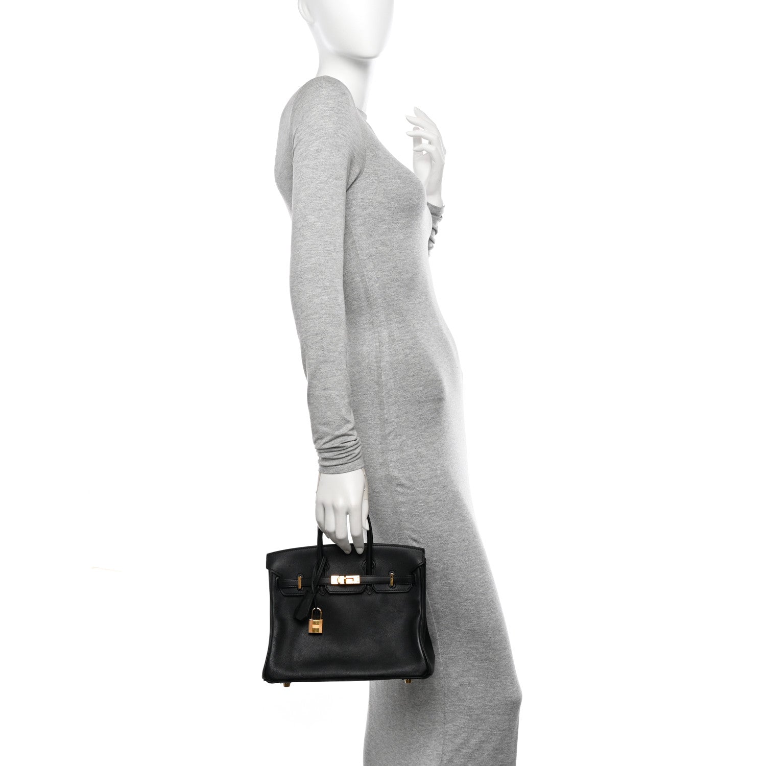Hermes Swift Birkin 25 Black 2 of 13