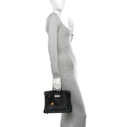 Hermes Swift Birkin 25 Black 2 of 13