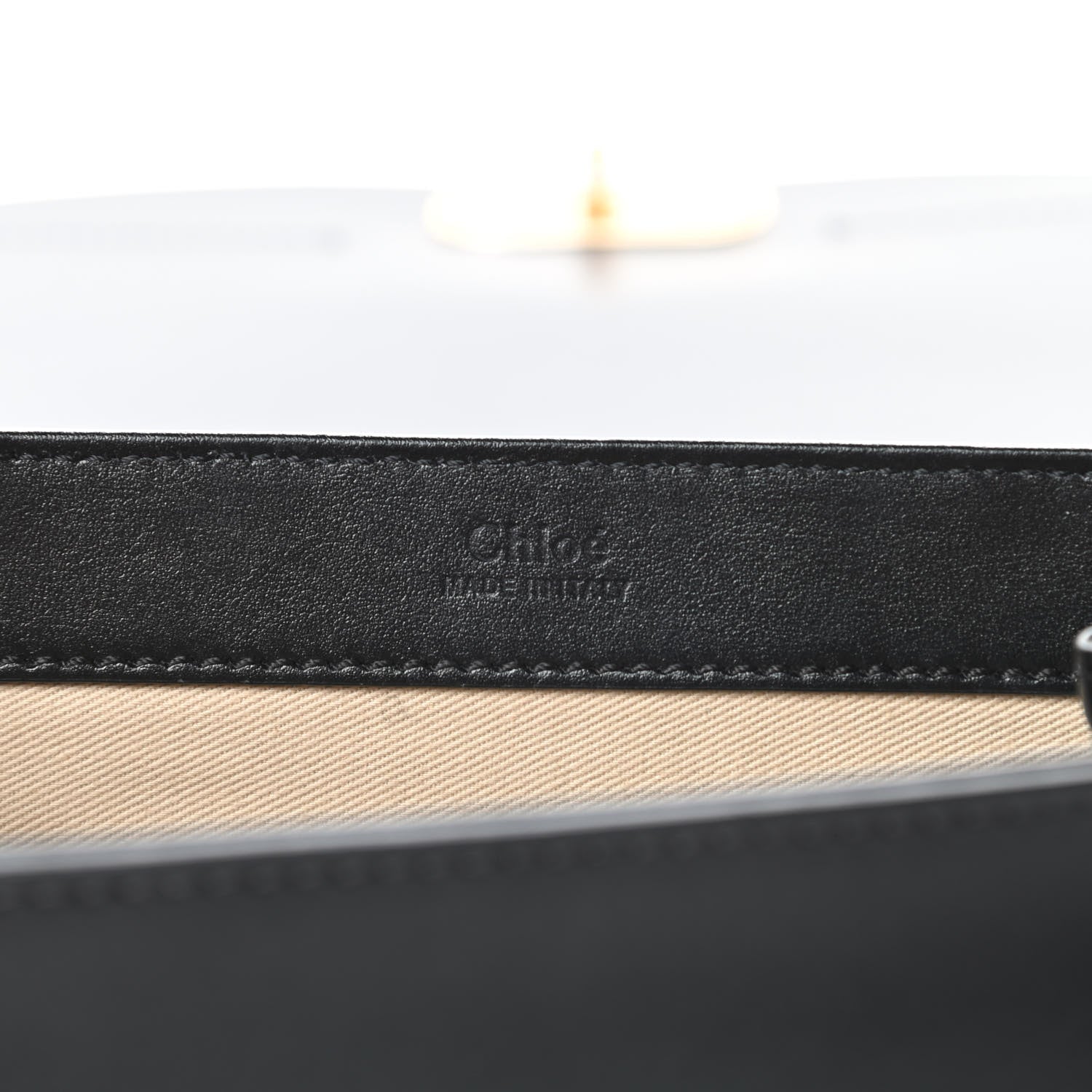 Chloe Calfskin Small C Double Carry Black 6 of 11