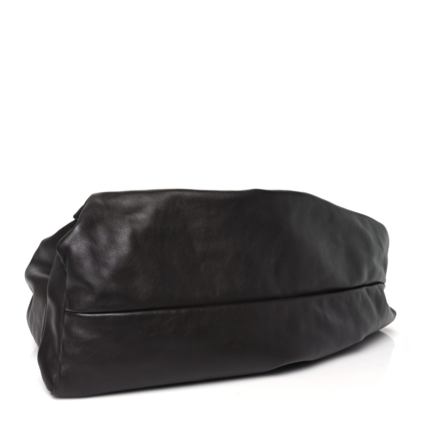 Smooth Butter Calfskin Large The Shoulder Pouch Brownie