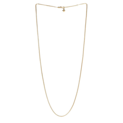 David Yurman 18K Yellow Gold 1.7mm Box Chain Necklace 20" 3 of 5
