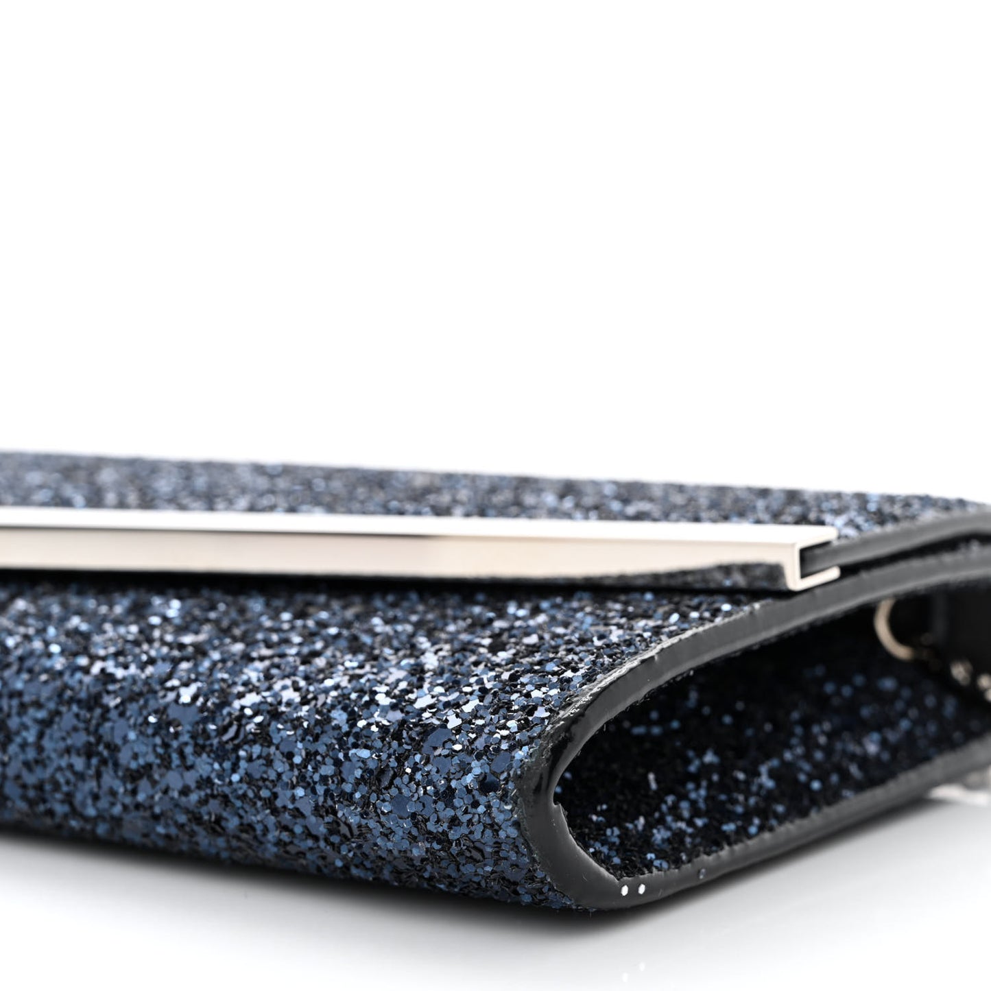 Glitter Emmie Clutch Blue
