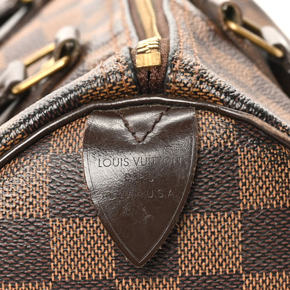 Louis Vuitton Damier Ebene Speedy 30 6 of 12