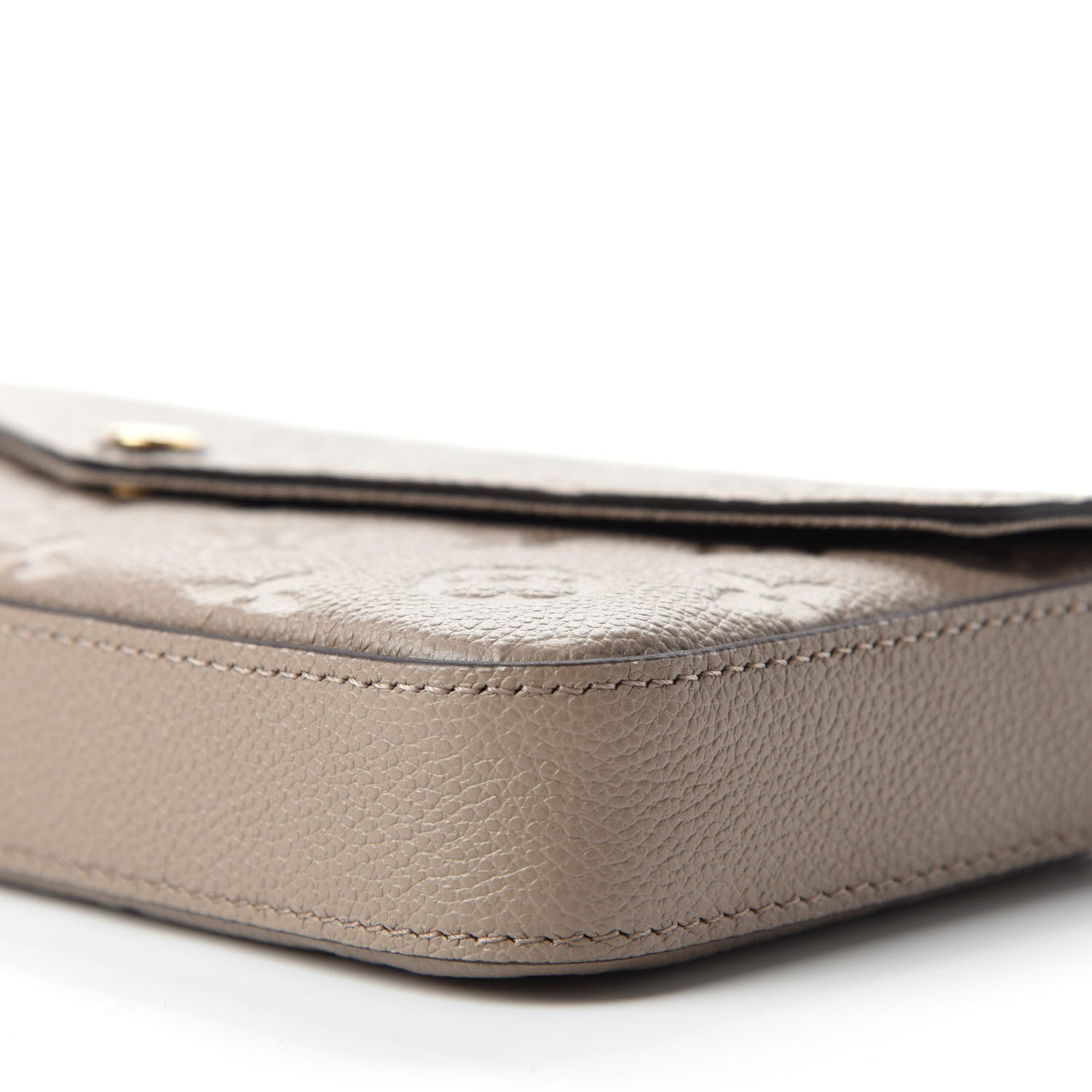 Louis Vuitton Empreinte Pochette Felicie Chain Wallet Tourterelle 7 of 10