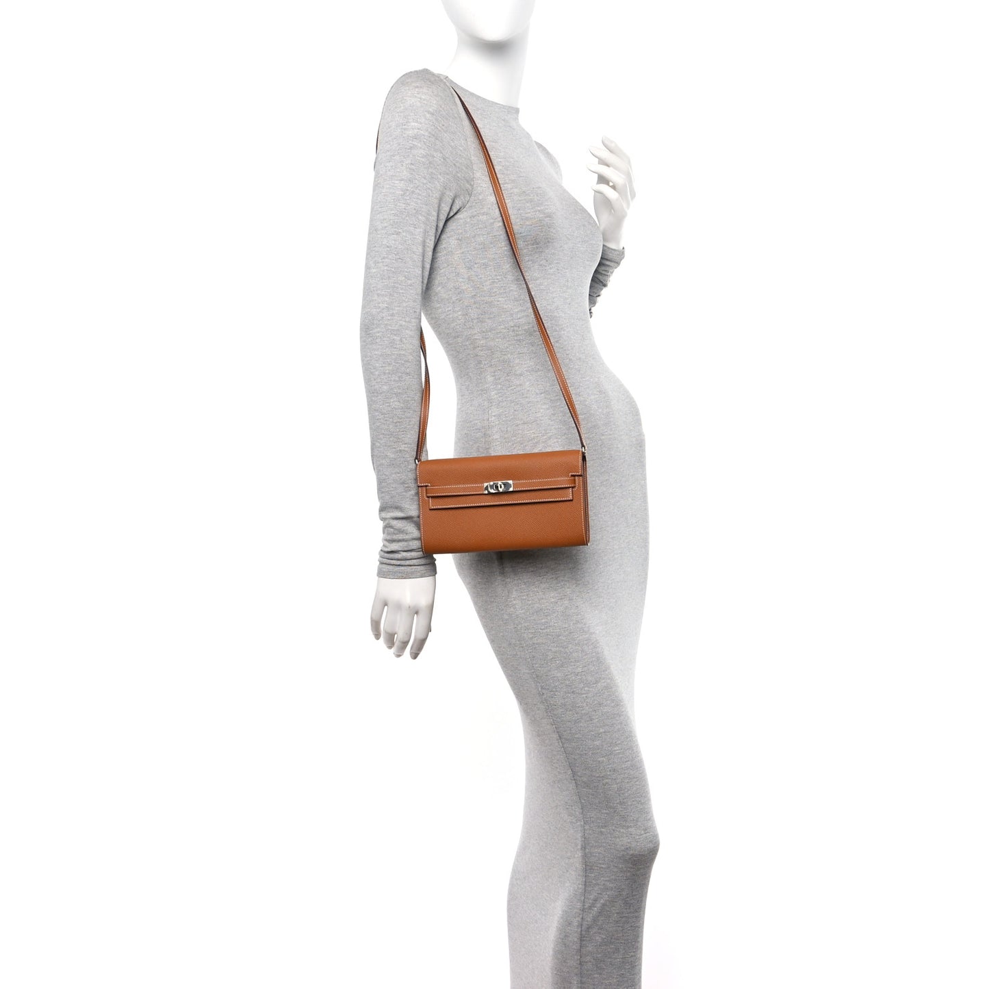 Epsom Kelly Wallet To Go Gold