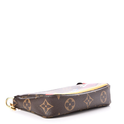 Louis Vuitton Monogram 2015 Christmas Animation Mini Pochette Accessories 4 of 8