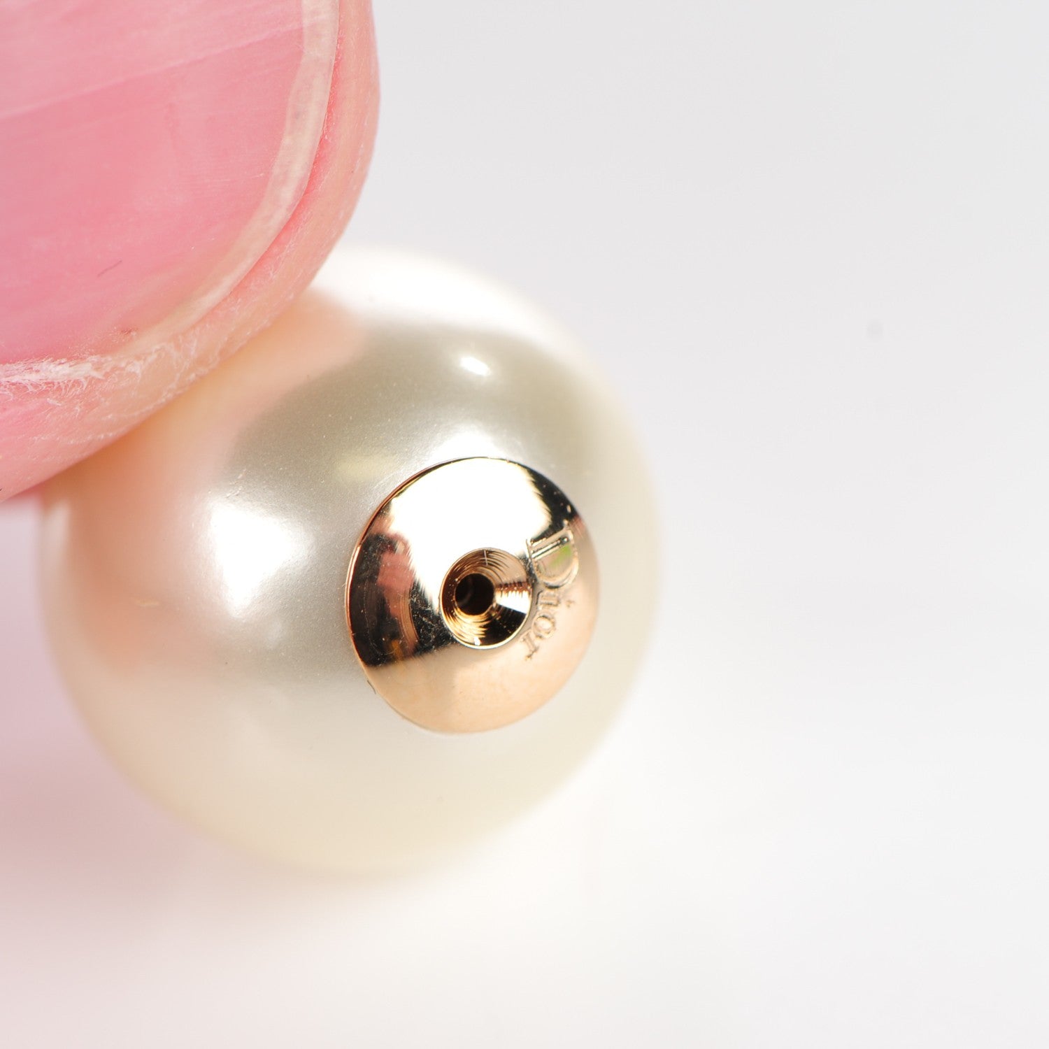 Christian Dior Pearl Mise En Dior Tribal Earrings 5 of 5