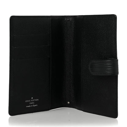 Louis Vuitton Epi Passport Card Holder Black 5 of 8