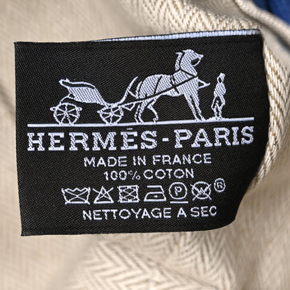 Hermes Canvas Small Bride-A-Brac Pouch Marine 6 of 6