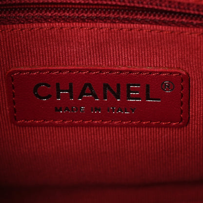 Chanel Aged Calfskin Quilted Small Gabrielle Logo Hobo Black 6 of 11