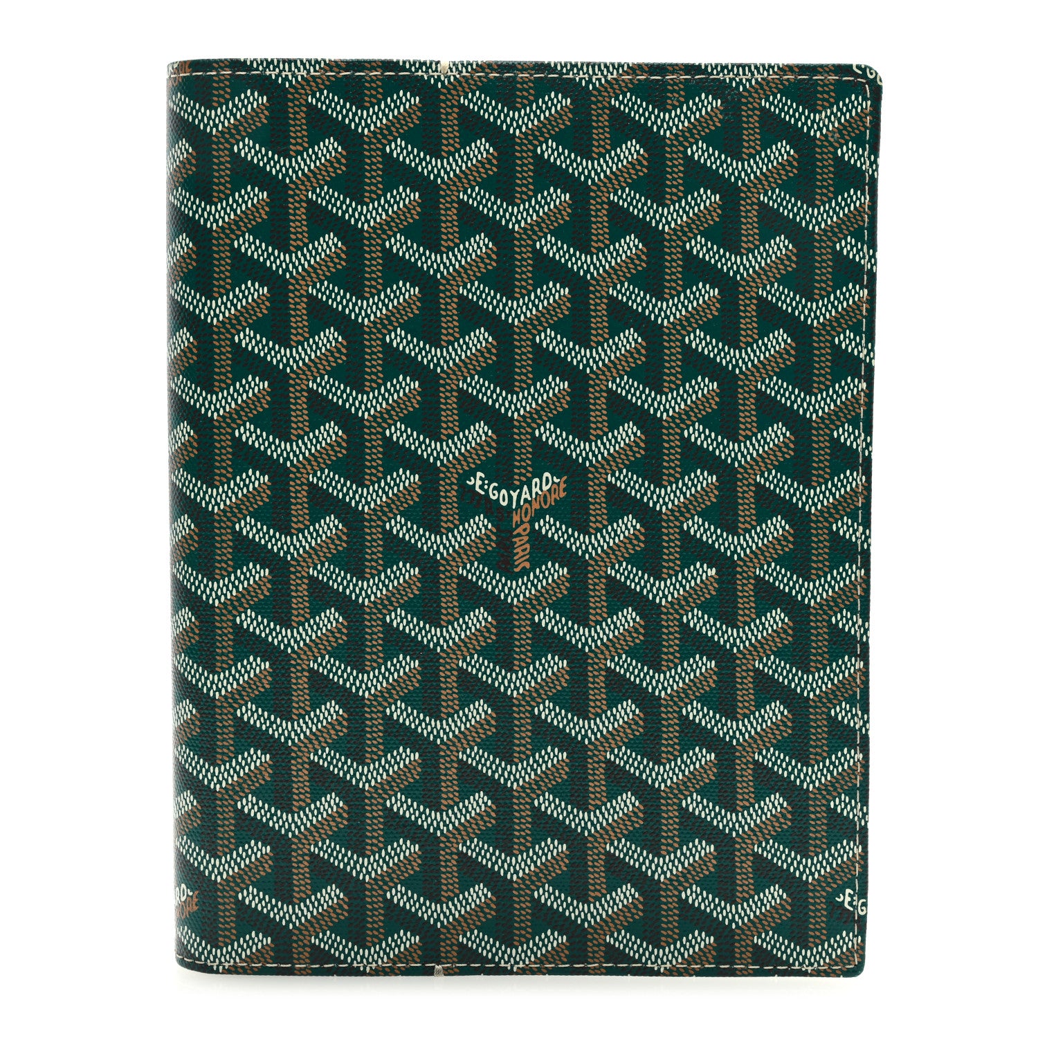 Goyard Goyardine Castiglione Document Cover Green 1 of 6