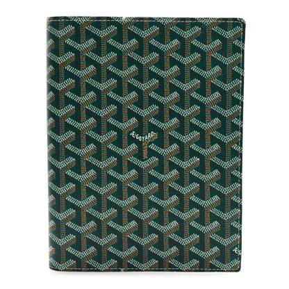 Goyard Goyardine Castiglione Document Cover Green 1 of 6