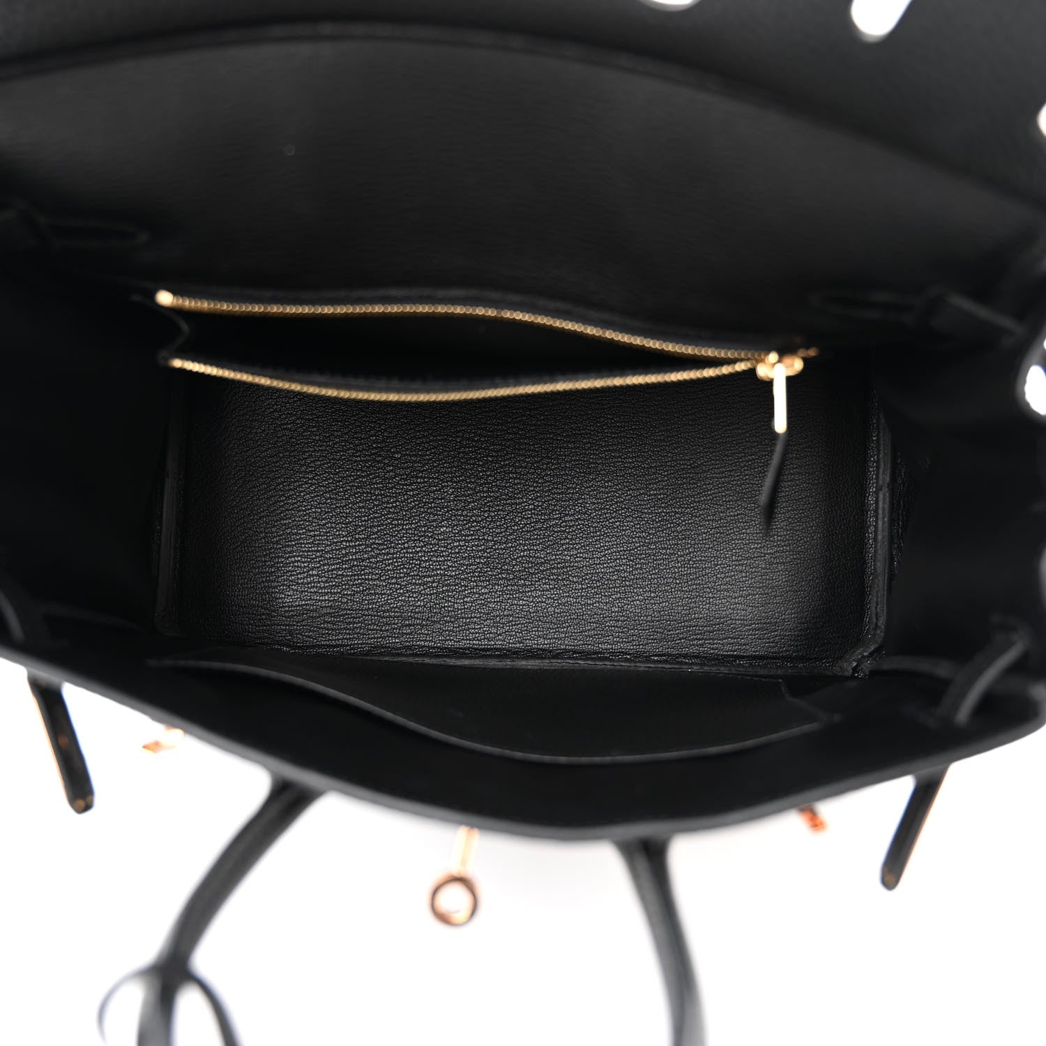 Hermes Togo Birkin 25 Black 5 of 11