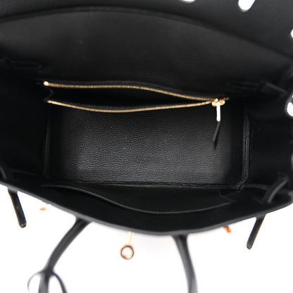 Hermes Togo Birkin 25 Black 5 of 11