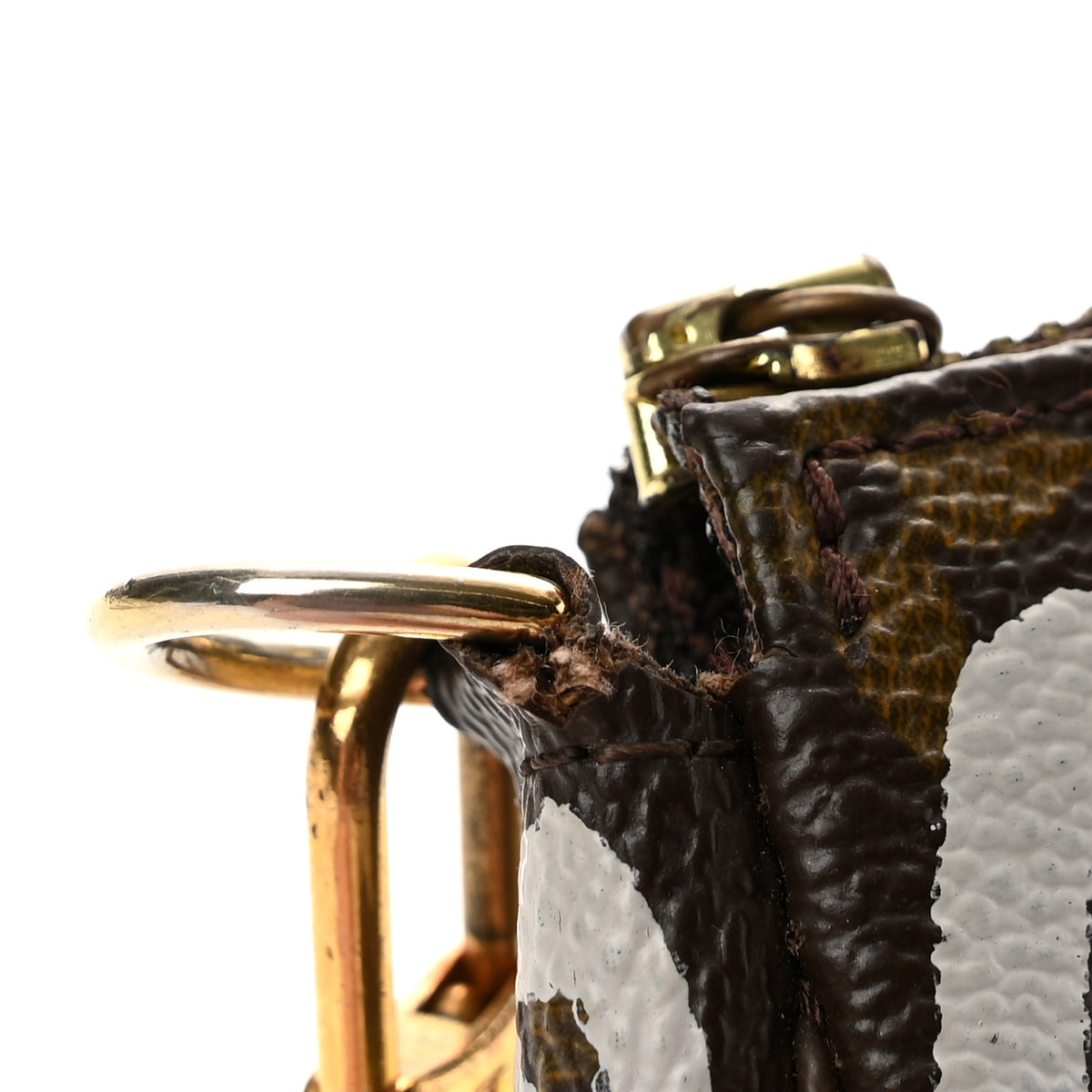 Monogram Graffiti Pochette Accessories Silver