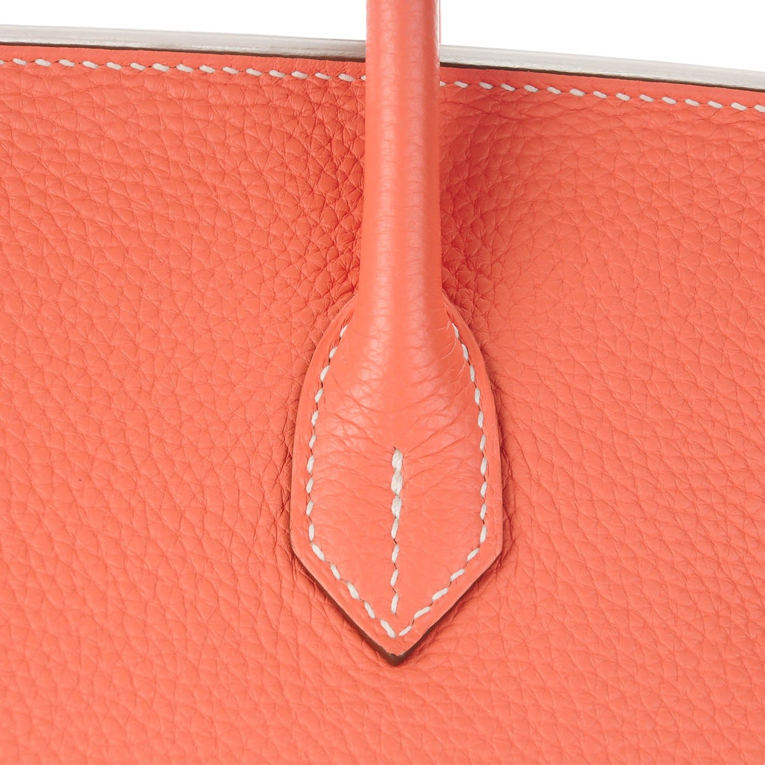 Hermes Taurillon Clemence Birkin 40 Rose Thè 21 of 23
