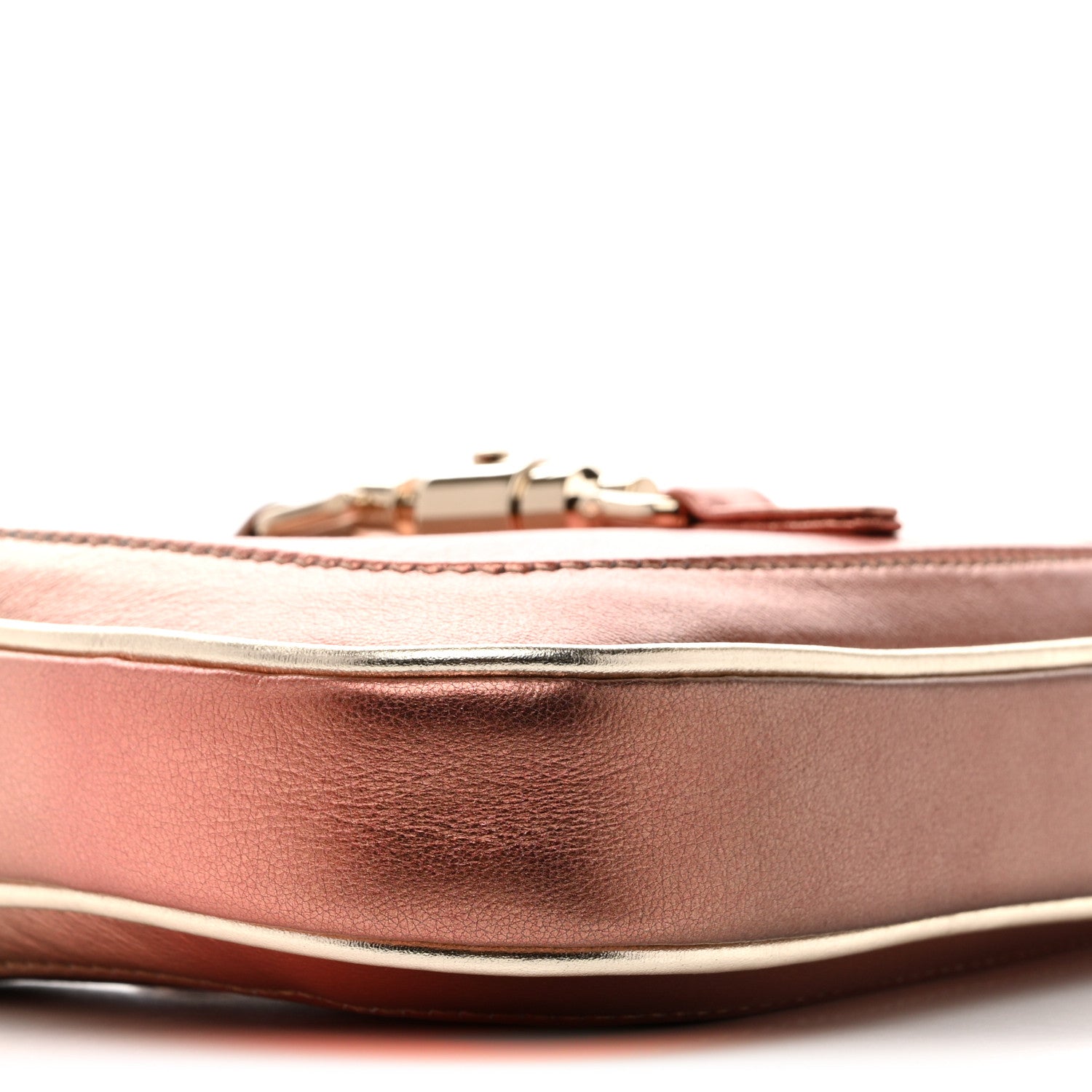 Gucci Metallic Faded Nappa Mini Jackie 1961 Copper 10 of 11