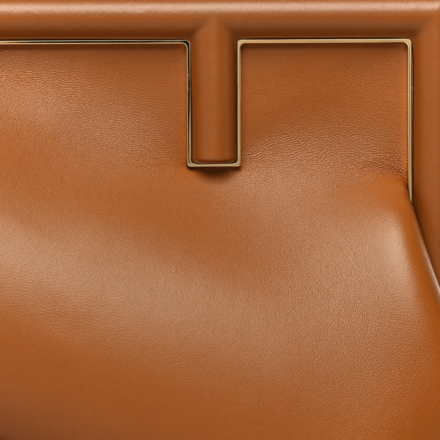 Fendi Shiny Nappa Small Fendi First Caramello 8 of 10