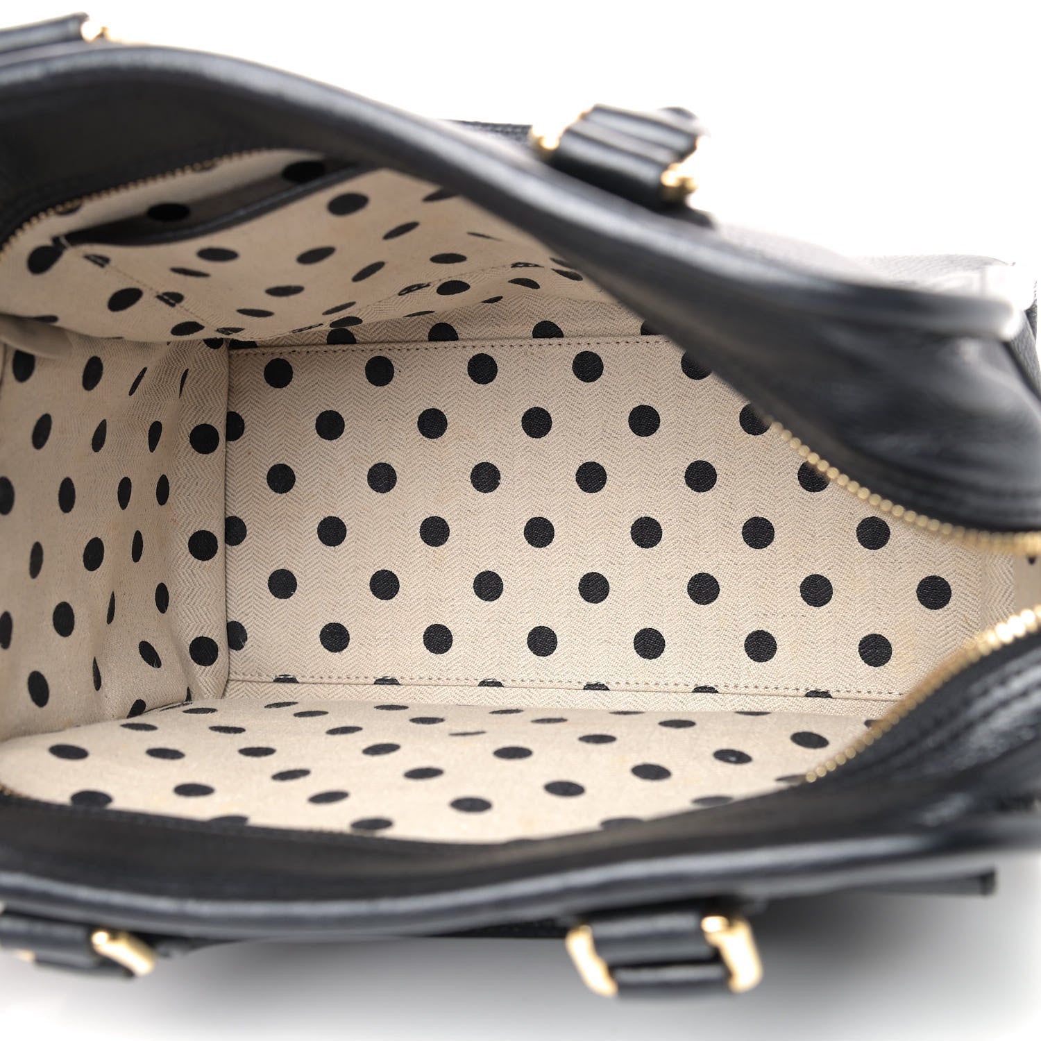 Loewe Grained Calfskin Cruz Tote Black 5 of 11
