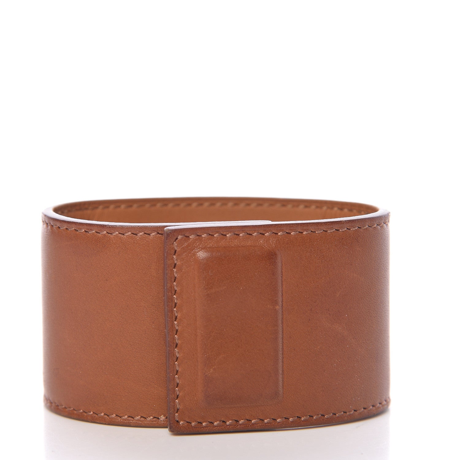 Hermes Box Collier de Chien CDC Shadow Bracelet S Cognac 3 of 5