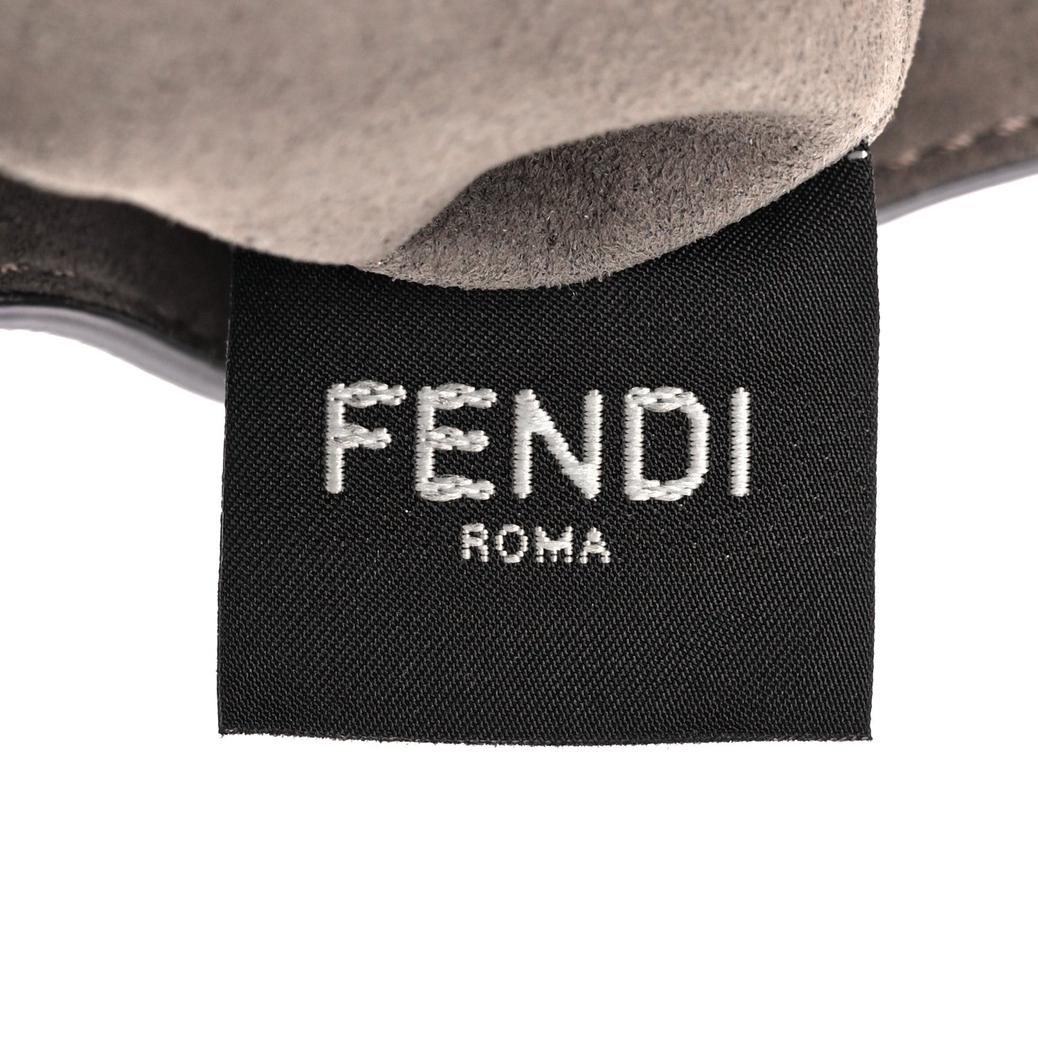Fendi Metallic Vitello Liberty F is Fendi FF 1974 Embossed Mini Mon Tresor Bucket Bag Argento 8 of 12