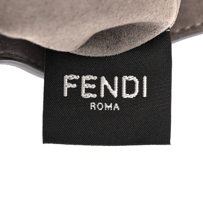 Fendi Metallic Vitello Liberty F is Fendi FF 1974 Embossed Mini Mon Tresor Bucket Bag Argento 8 of 12