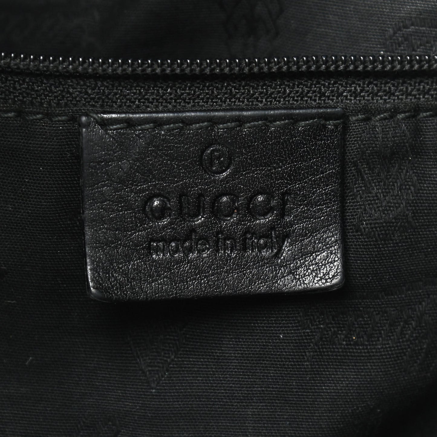 Guccissima Large New Ladies Web Hobo Black