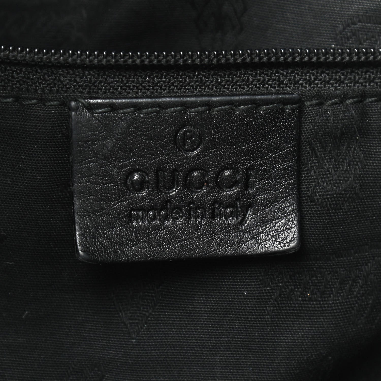 Gucci Guccissima Large New Ladies Web Hobo Black 8 of 11