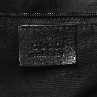 Gucci Guccissima Large New Ladies Web Hobo Black 8 of 11