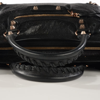 Balenciaga Agneau Giant 12 Rose Gold Hardware City Black 8 of 8