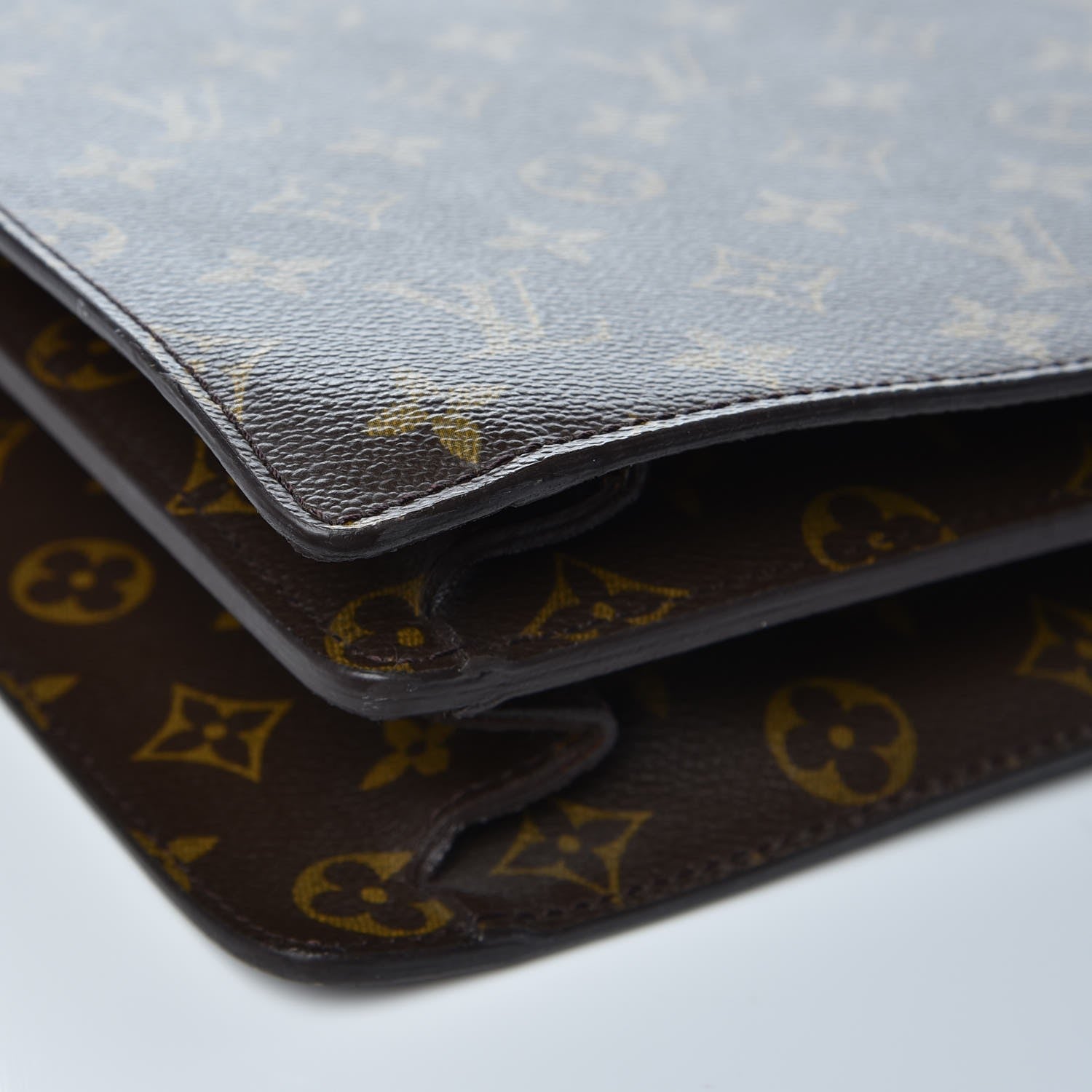 Louis Vuitton Monogram Serviette Fermoir NM Briefcase 9 of 11
