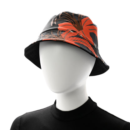 Chanel Canvas Reversible CC Bucket Hat S Black Multicolor 4 of 16