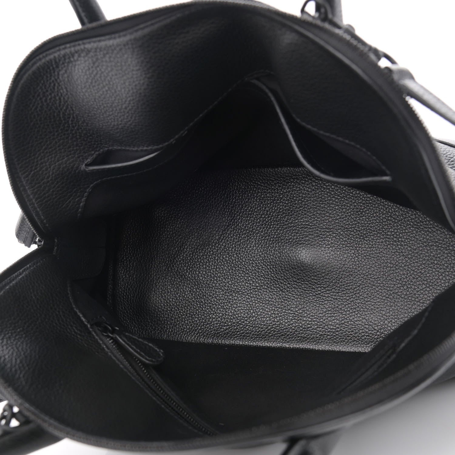 Balenciaga Supple Calfskin Ville Top Handle Bag Black 5 of 12