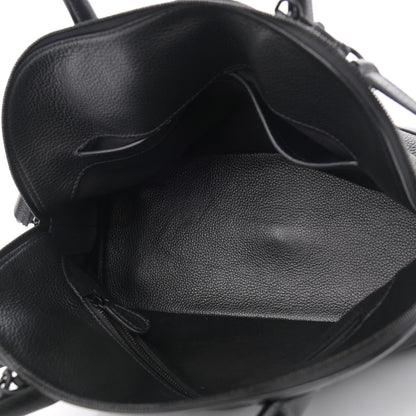 Balenciaga Supple Calfskin Ville Top Handle Bag Black 5 of 12