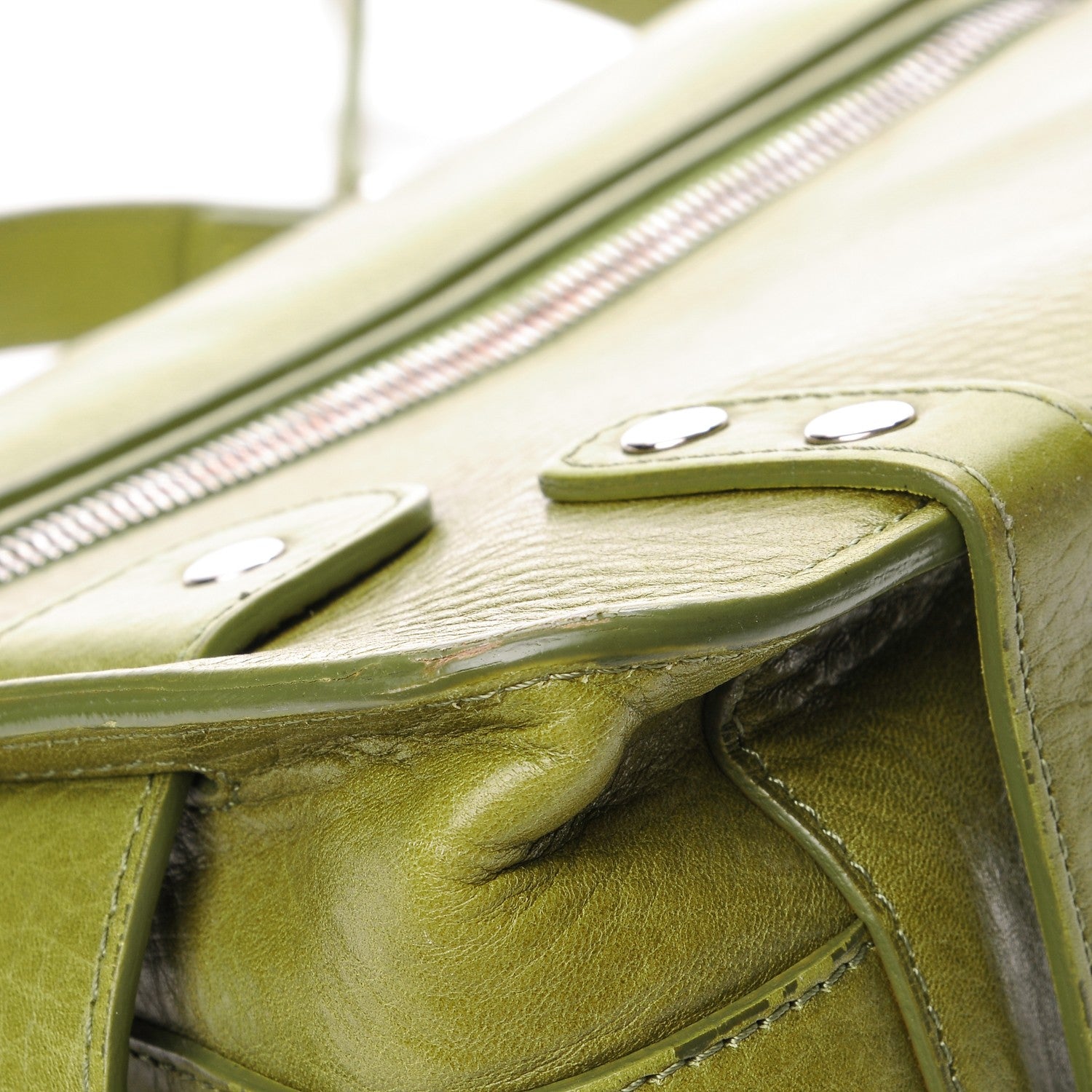 Proenza Schouler Calfskin PS11 Classic Shoulder Bag Olive 10 of 13